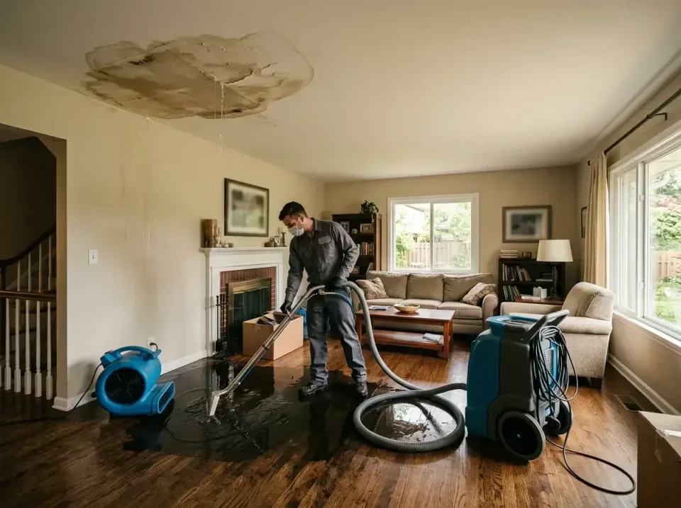 attic-pipe-burst-ceiling-drip-008 — frequently asked questions, Water Damage Restoration & Carpet Care in Elk Plain, WA